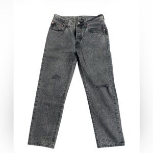 Levi's Women's Charcoal Straight Jeans